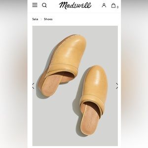 The Cecily Clog in Oiled Leather